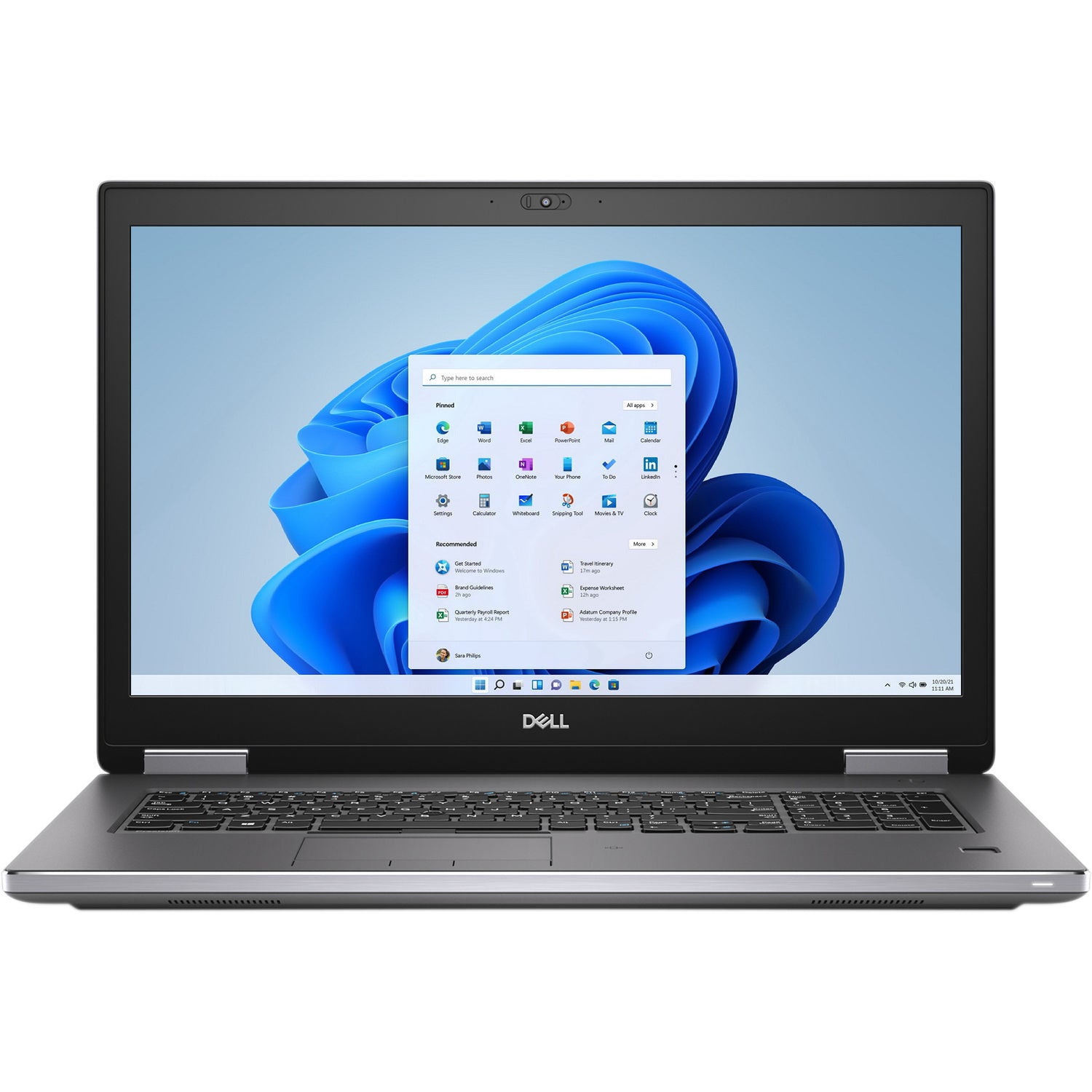 Dell Precision 7740, 17,3" (goud)
