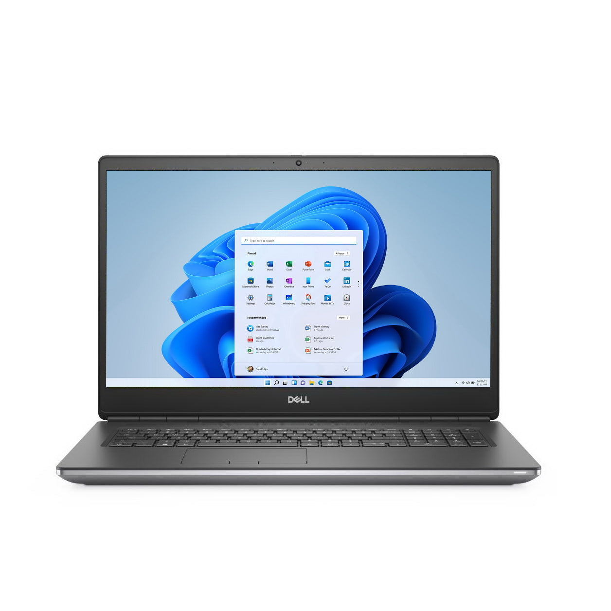 Dell Precision 7750, 17,3" (goud)